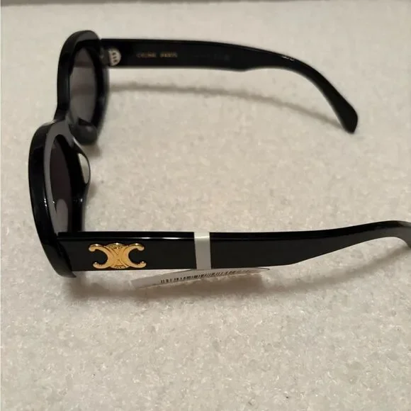 Celine Triomphe 52MM Oval Sunglasses NWT - Picture 6 of 12